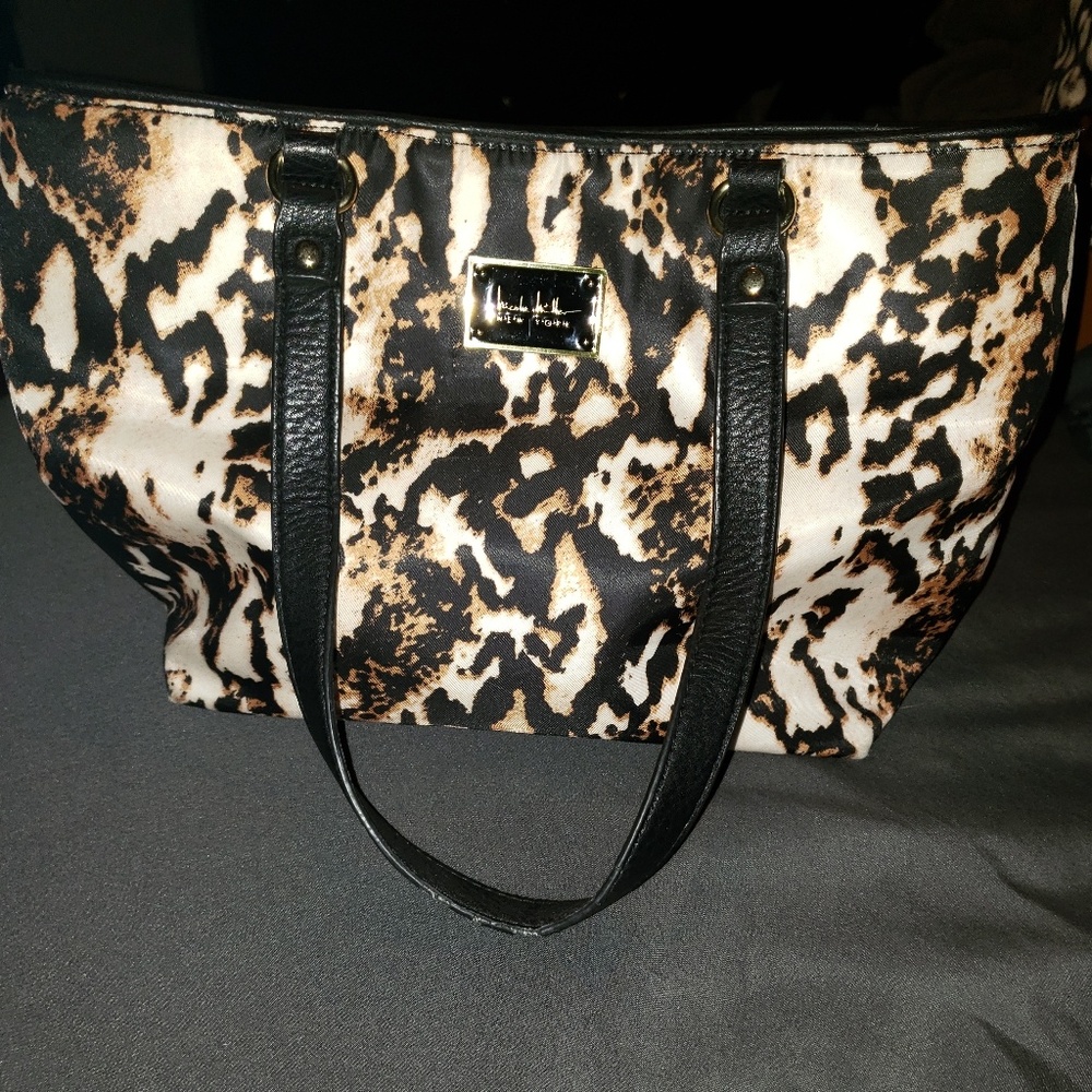 Animal print purse